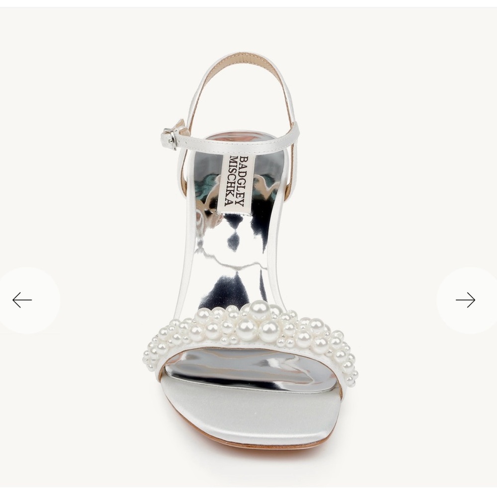 Perfect Bridal Shoes - Caitlyn Stiletto Heel with Pearl NWT